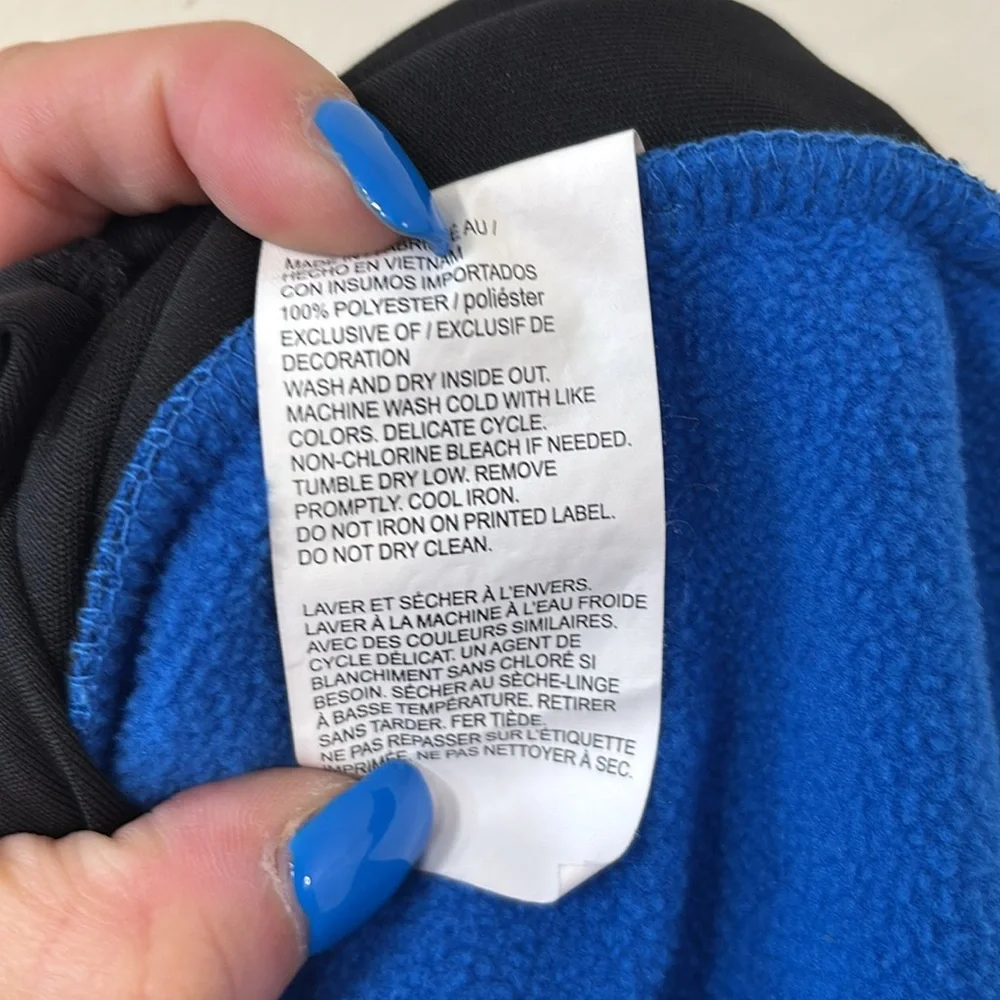 Callaway Men’s 1/4 Zip Tech Golf Fleece Olympian Bl Htr Blue Size XL - Picture 9 of 9